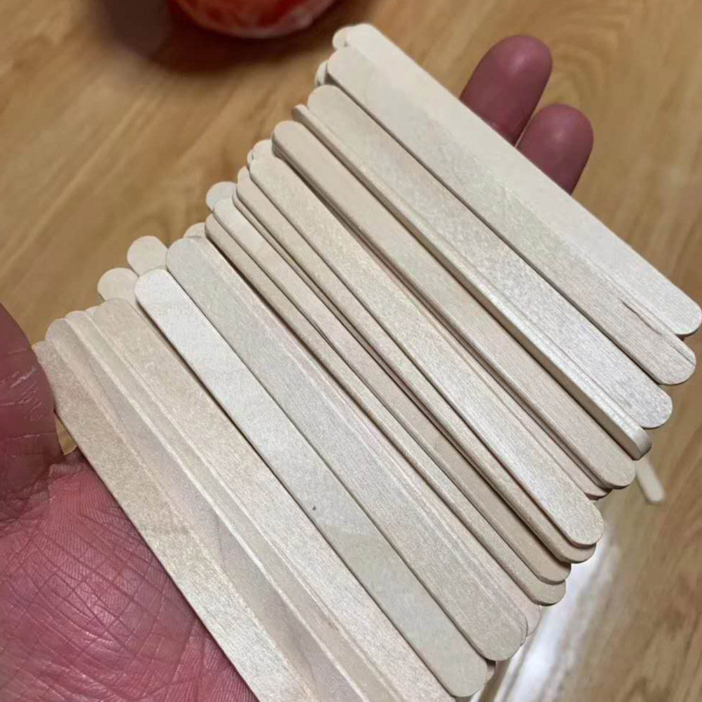 400Pcs Wood Craft Sticks Natur - đánh giá và giá Art And Craft Nature