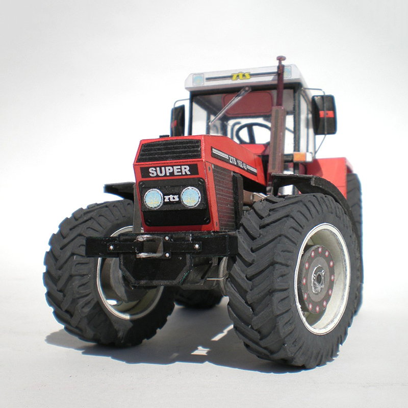 Zetor 162 45 Máy Kéo 1:32 Séc  - đánh giá và giá Art Craft With Cardboard
