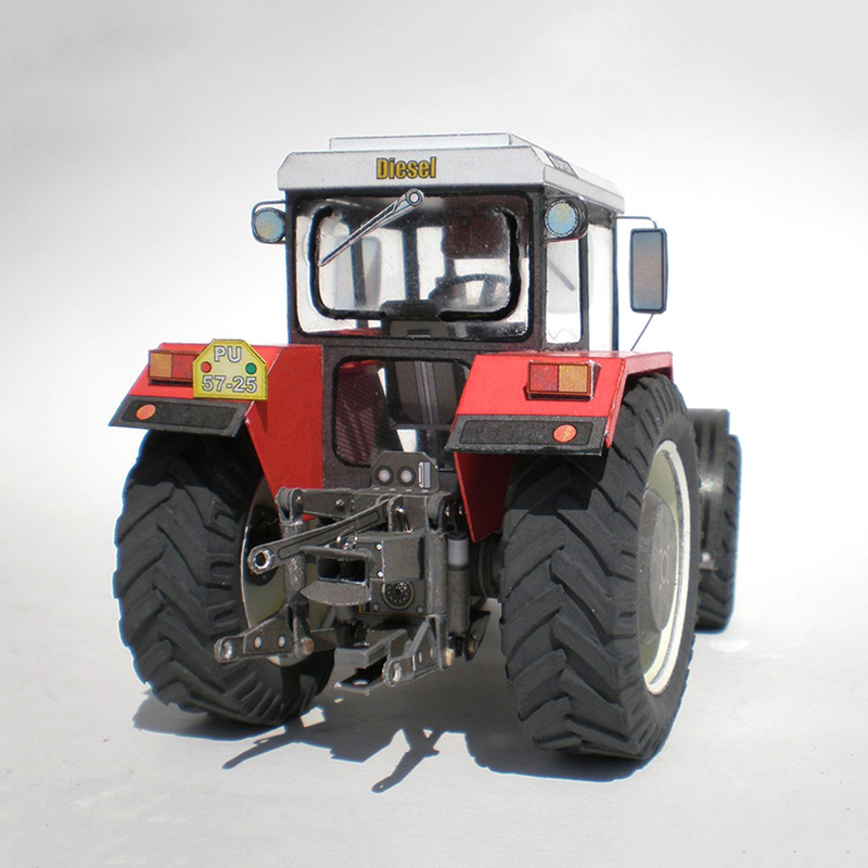 Zetor 162 45 Máy Kéo 1:32 Séc  - đánh giá và giá Art Craft With Cardboard