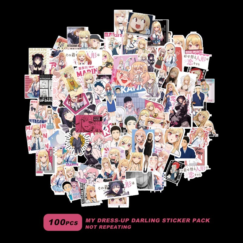 100pcs My Dress-Up Darling Mar - đánh giá và giá Origami Paper Set