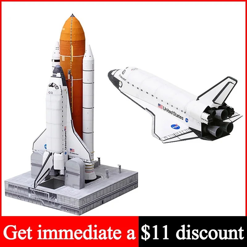 Realistic Version Space Shuttl - đánh giá và giá Art Craft With Cardboard