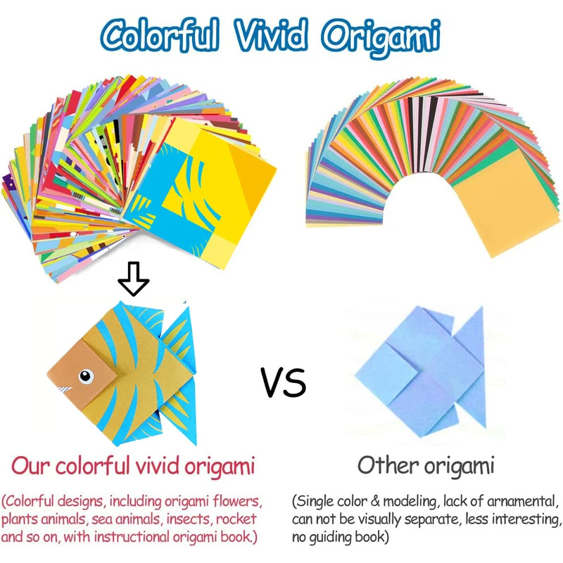 Origami Kit with 30/96 Sheets  - đánh giá và giá Art And Craft Nature