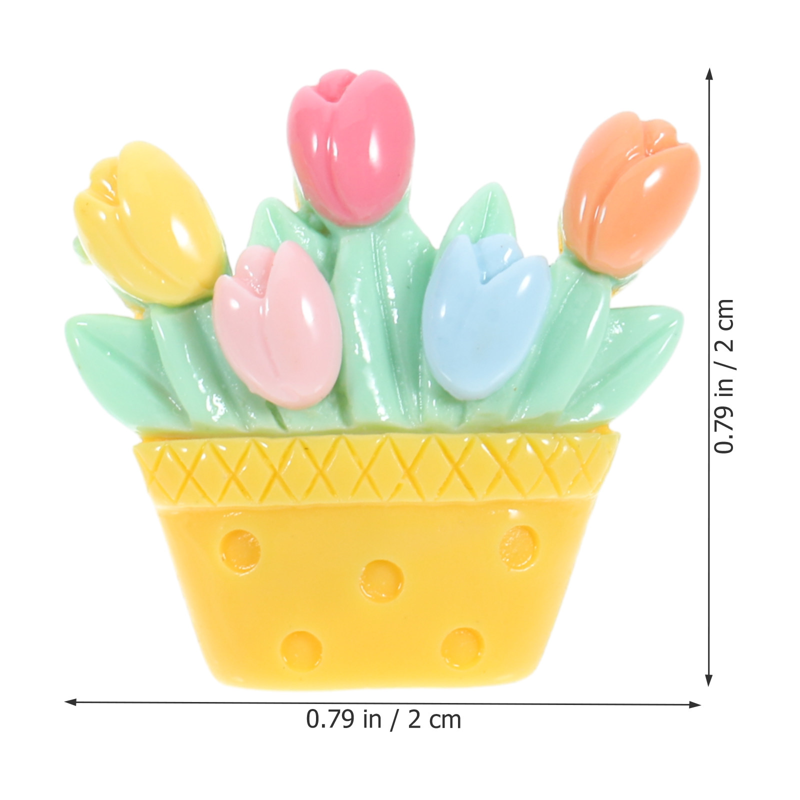 20Pcs Resin Thumbtacks Flower  - đánh giá và giá Art Craft And Design