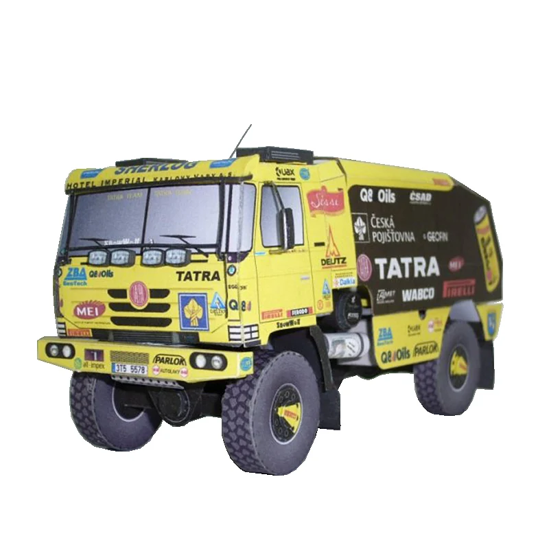 Tatra 815 2008 Truck 1:53 Daka - đánh giá và giá Art Craft With Cardboard