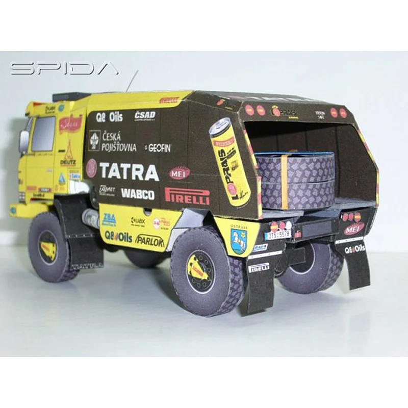 Tatra 815 2008 Truck 1:53 Daka - đánh giá và giá Art Craft With Cardboard