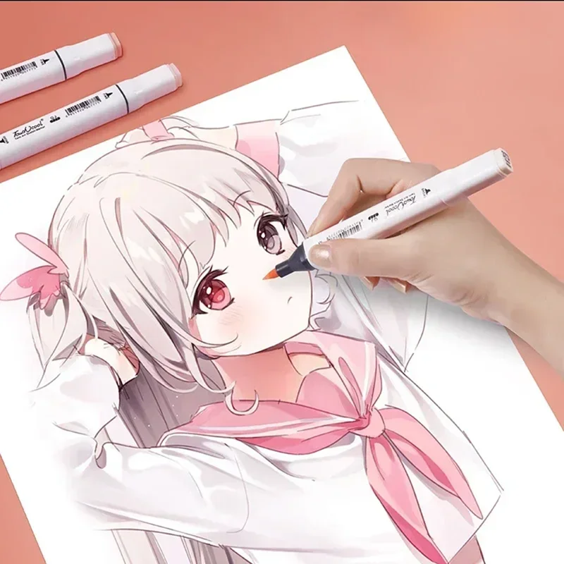 6/12/24/30 Colors Skin Tone Du - đánh giá và giá Illustration Marker Set