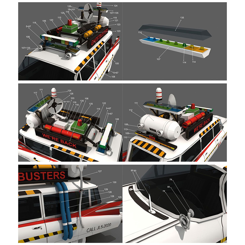 Ảnh Decal Bóc Dán Ghostbusters - đánh giá và giá Art Craft With Cardboard
