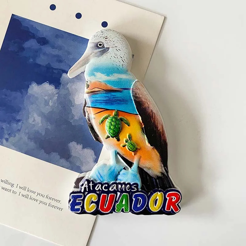 1pc, Ecuador Travel Souvenirs  - đánh giá và giá Art Craft Magnet