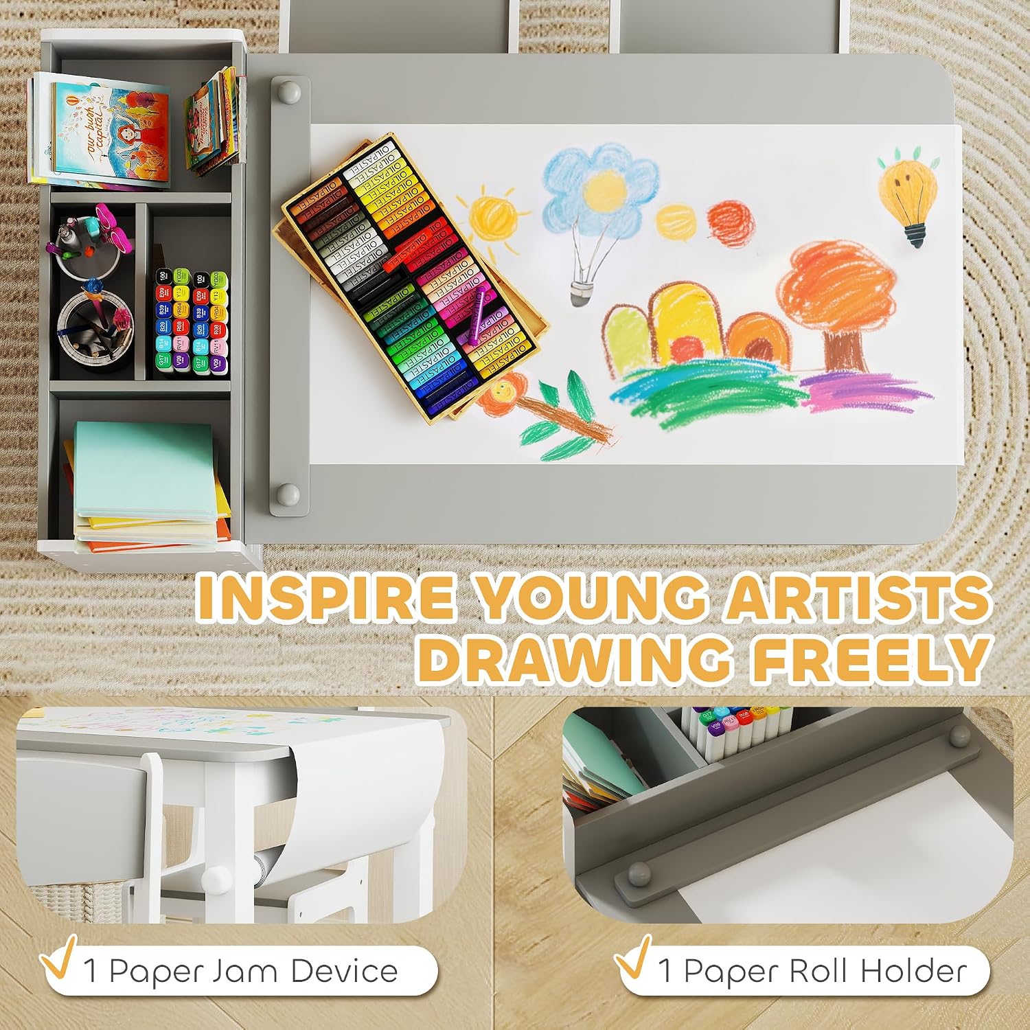 Kids Art Table & Easel Chair S - đánh giá và giá Art Craft Toddler