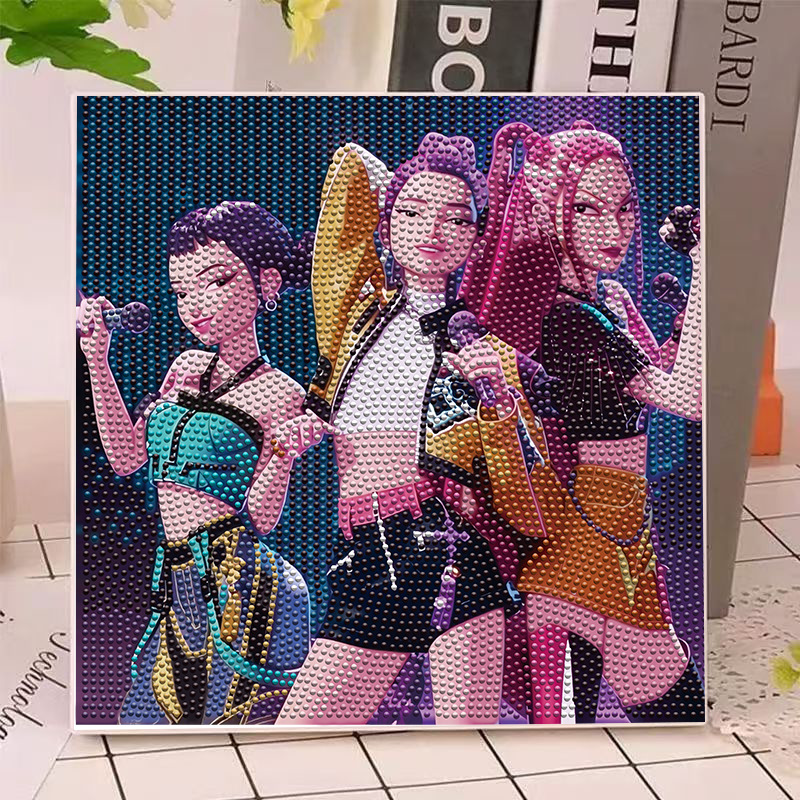 Anime Hunters Gilrs Lumi Mila  - đánh giá và giá Diamond Painting Kit