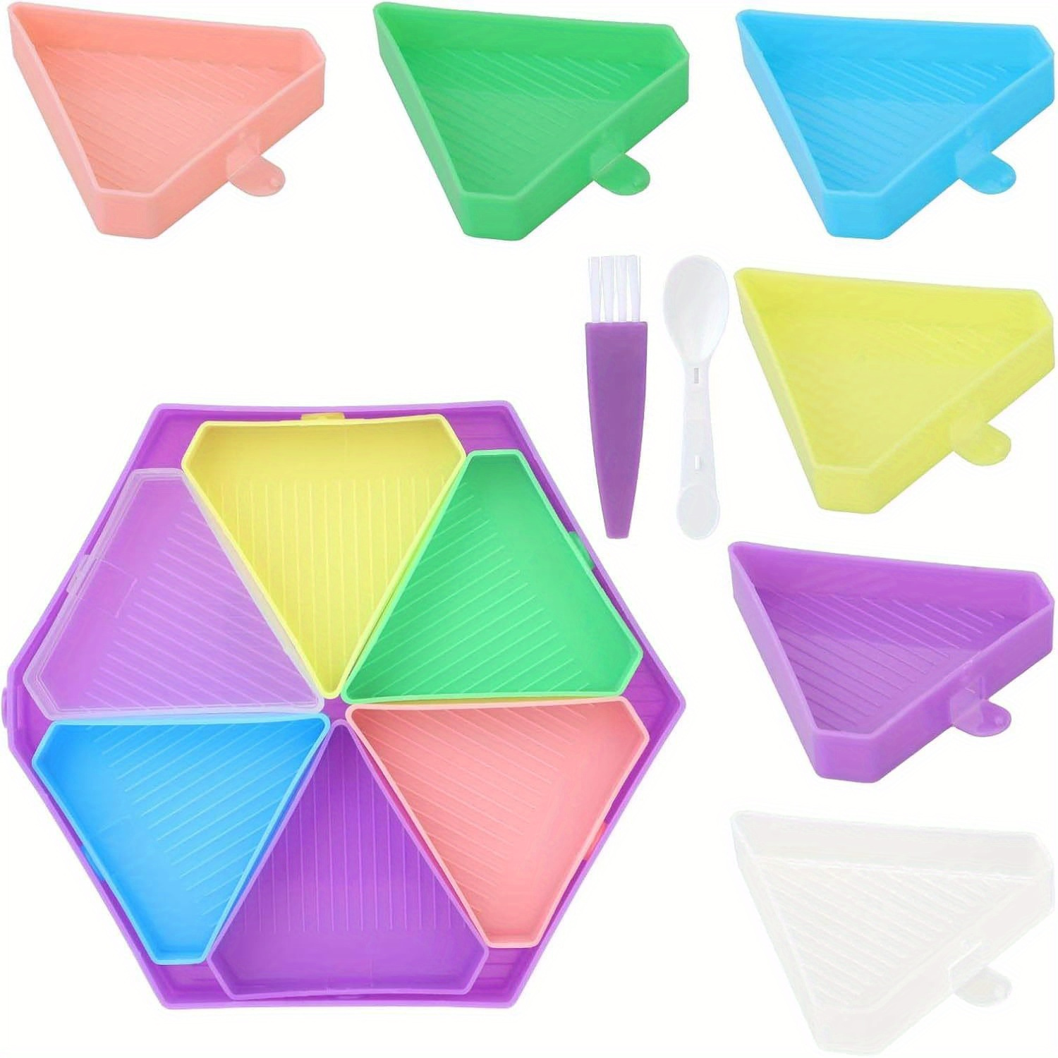 9PCS New Diamond Painting Tray - đánh giá và giá Diamond Painting Kit