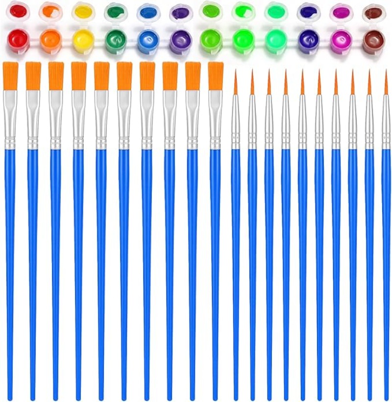 3/5ml Empty Paint Pots with Li - đánh giá và giá Art Craft Organizer