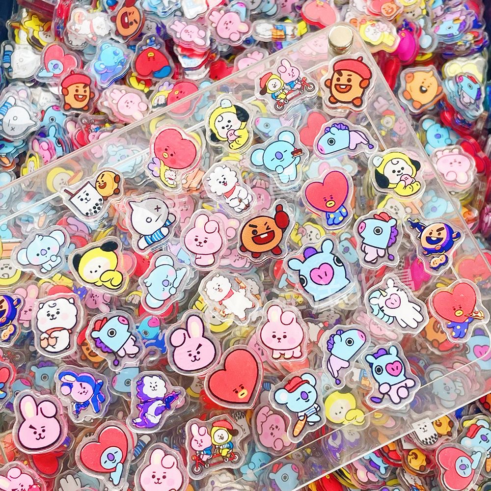 BT21 2cm exquisite acrylic she - đánh giá và giá Art Craft Accessories