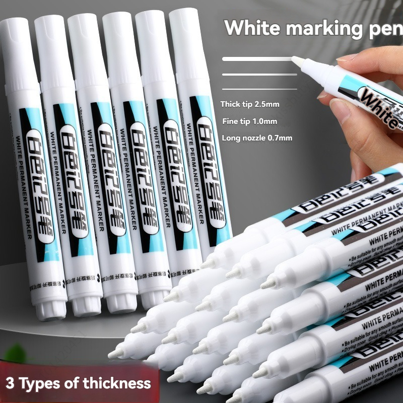 1/10/20Pcs White Permanent Mar - đánh giá và giá Illustration Marker Set