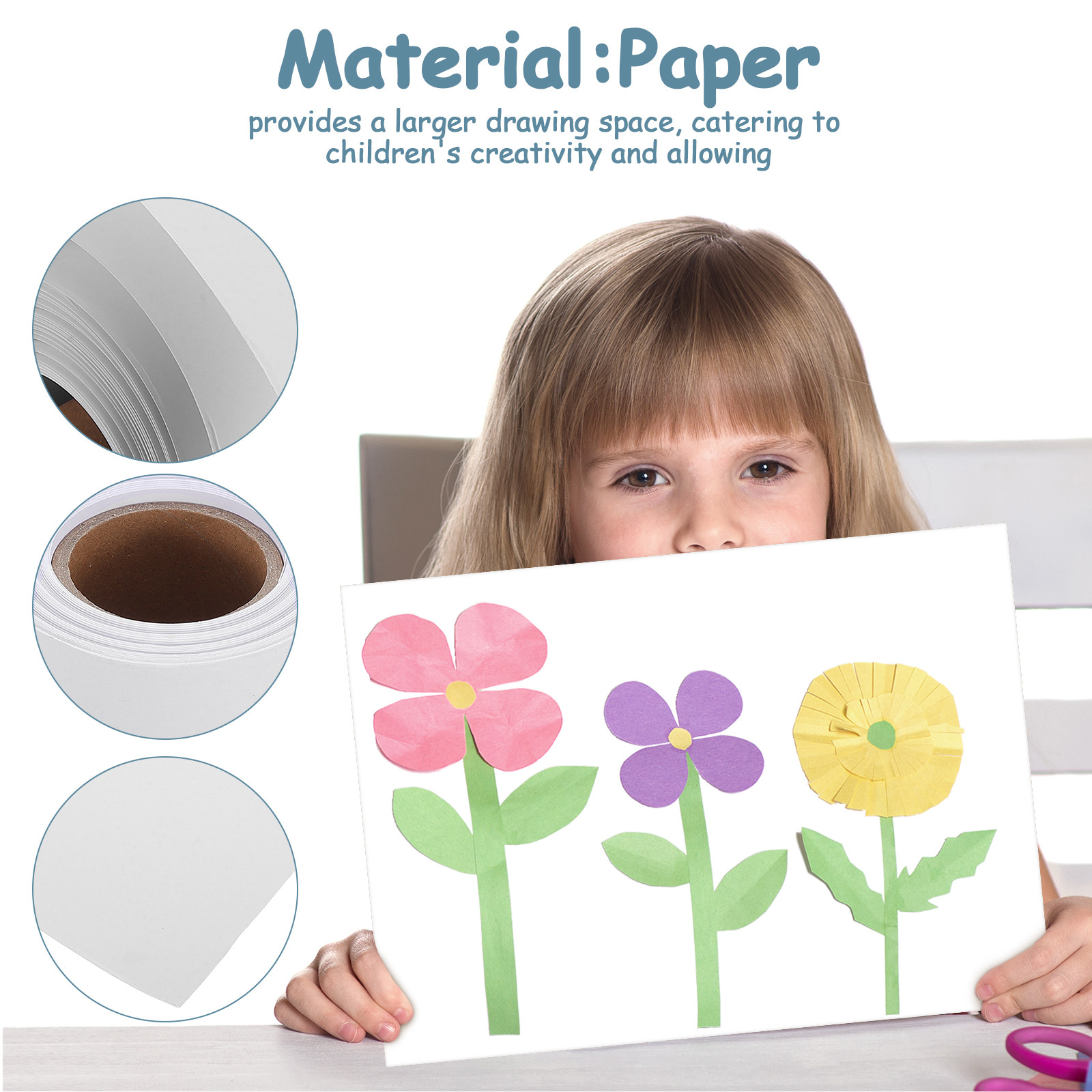Extra Long White Card Paper Ro - đánh giá và giá Art Craft Activities For Preschoolers