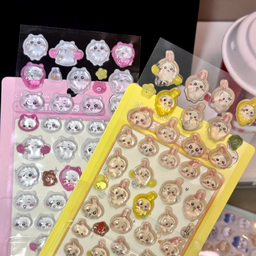 Cute Chiikawa 3D Crystal Embos - đánh giá và giá Art Craft Journals