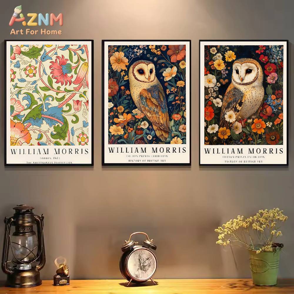 AZNM William Morris Vintage Fl - đánh giá và giá Art Craft William Morris