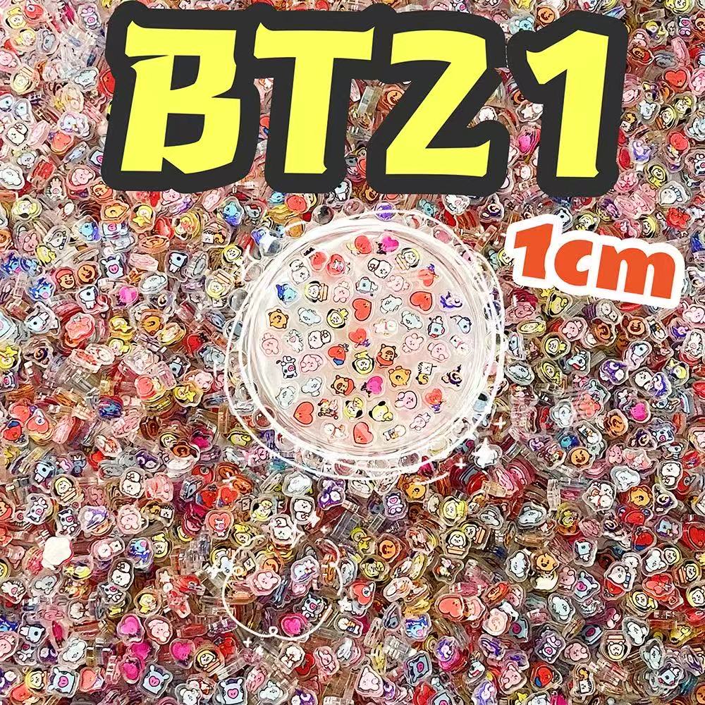 100pcs BT21 BTS Single-Layer 1 - đánh giá và giá Art Craft Accessories