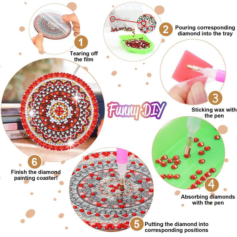 Gem Art Coasters Craft Kits Pa - đánh giá và giá Art Craft Cup