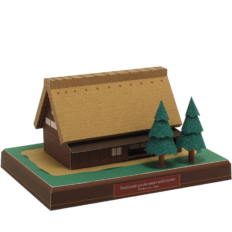 Japan Cottage Gasshozukuri Min - đánh giá và giá Art Craft With Cardboard