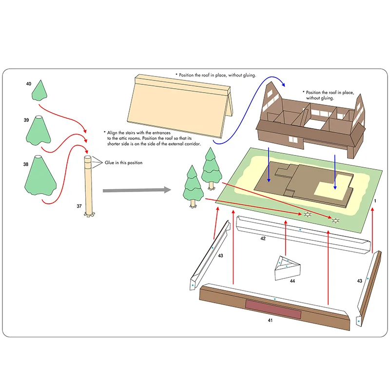 Japan Cottage Gasshozukuri Min - đánh giá và giá Art Craft With Cardboard