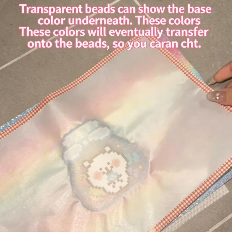 Gradient Glitter Fuse Bead Iro - đánh giá và giá Art Craft With Paper
