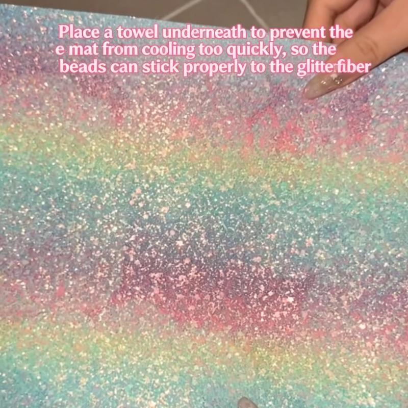 Gradient Glitter Fuse Bead Iro - đánh giá và giá Art Craft With Paper