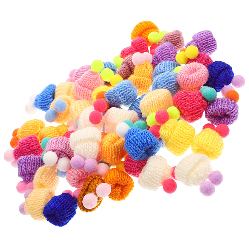 60Pcs Mini Knit Hats Wool Yarn - đánh giá và giá Art Craft Yarn