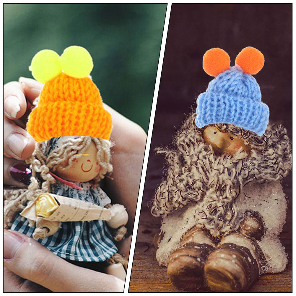 60Pcs Mini Knit Hats Wool Yarn - đánh giá và giá Art Craft Yarn