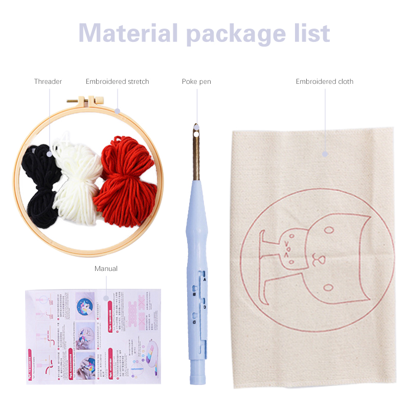 Diy Punch Needle Embroidery St - đánh giá và giá Art Craft Yarn