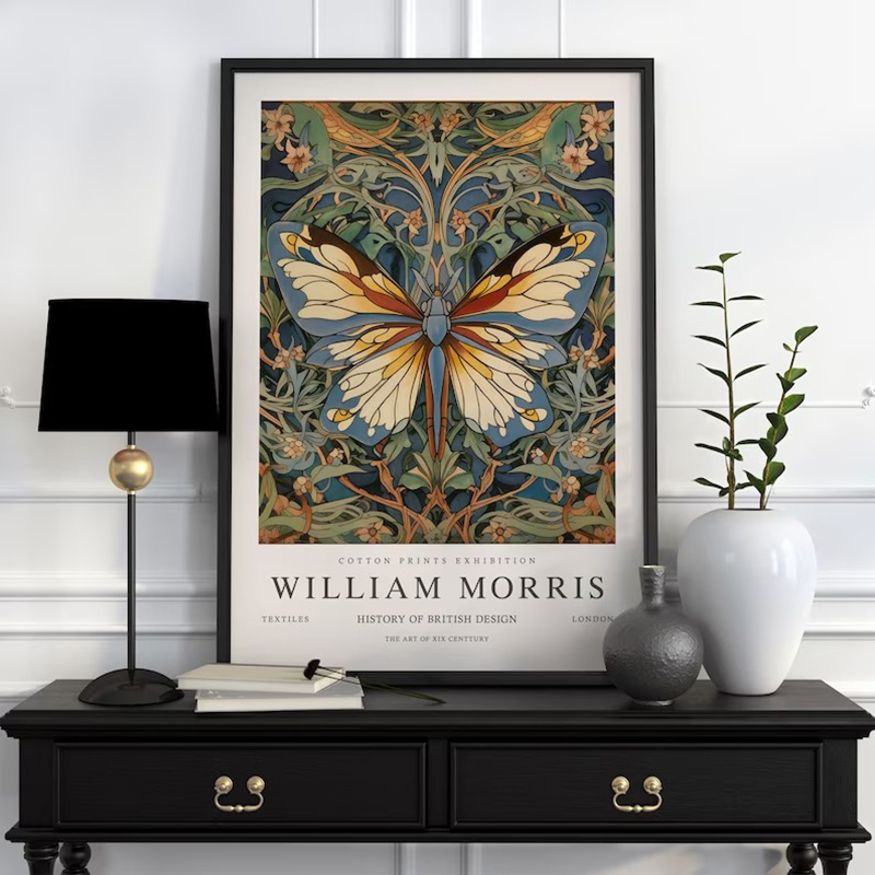 Vintage William Morris Exhibit - đánh giá và giá Art Craft William Morris