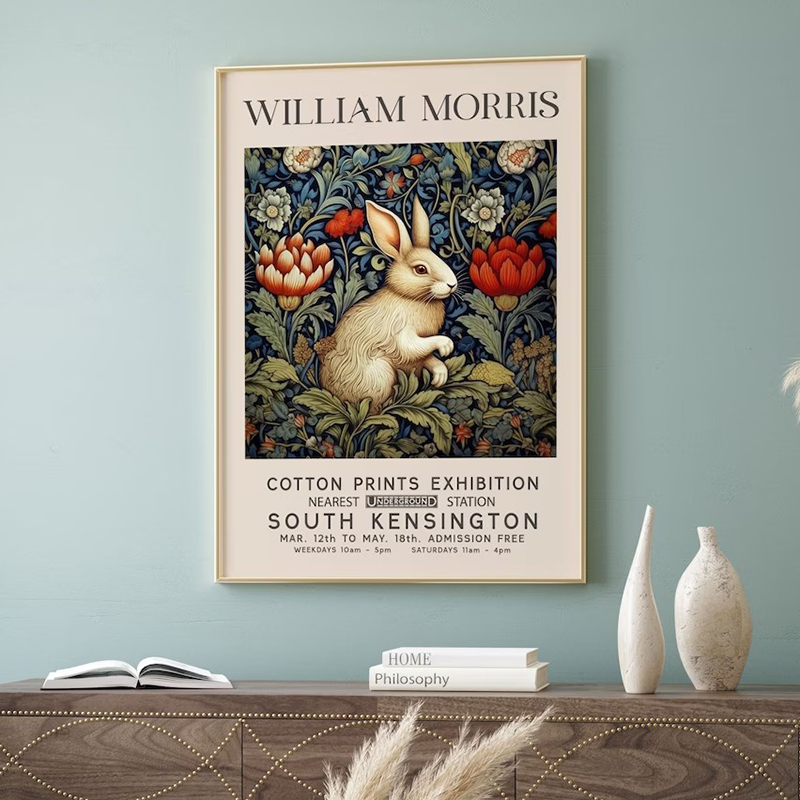 Vintage William Morris Exhibit - đánh giá và giá Art Craft William Morris